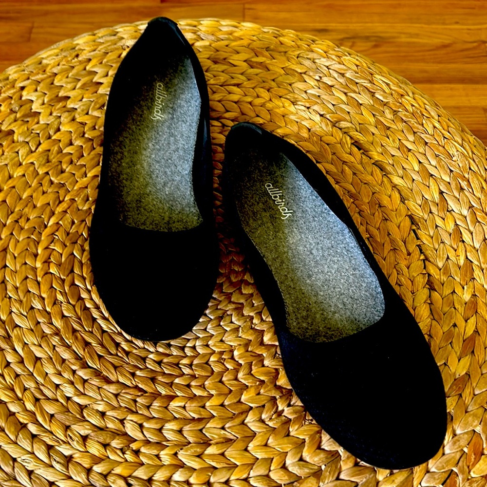 All birds women’s tree breezers black ballet flats